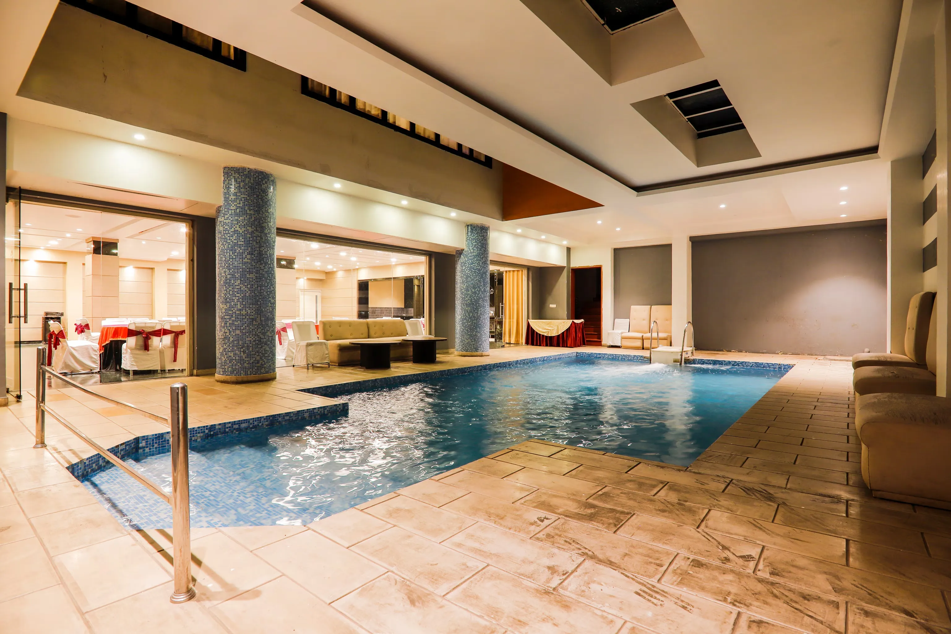 Hotel interior perspective