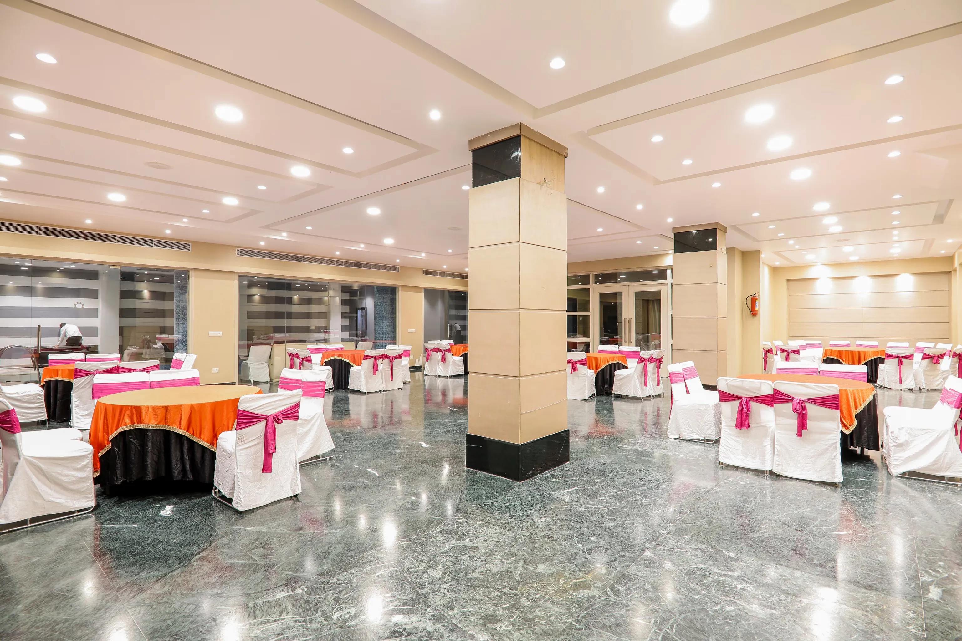 Hotel interior design perspective