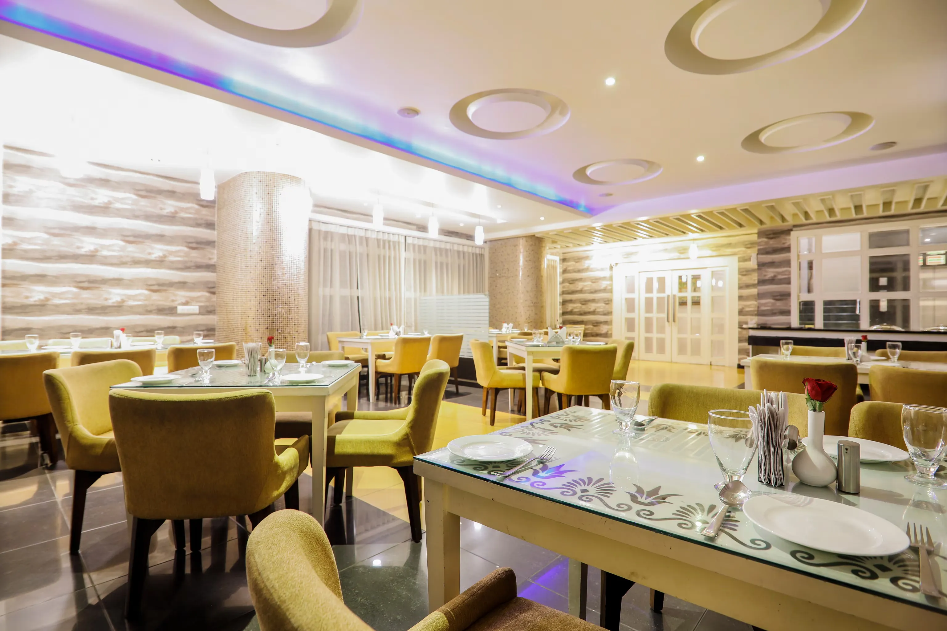 Amenity space with modern design