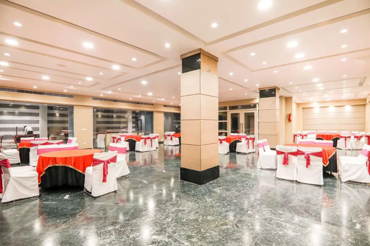 Hospitality space with elegant features