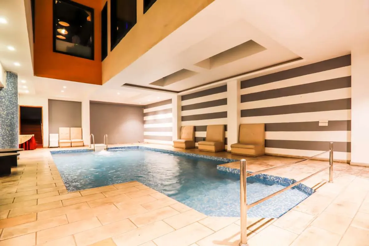 Hospitality space with modern design